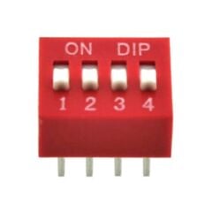 L-KLS7-DST-04-R-00, 4'lü DIP Switch