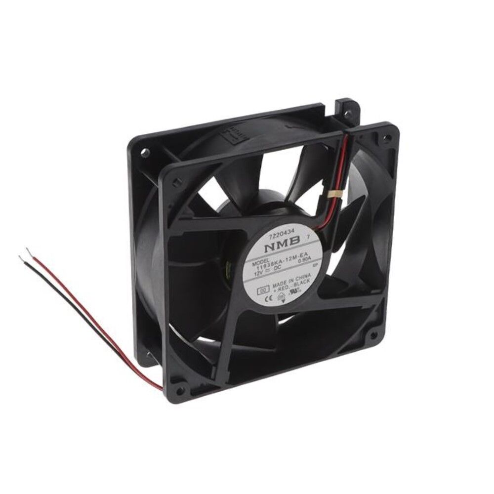 11938KA-12M-EA-00, 119x119x38mm 12VDC 0.90A 2 Kablolu Fan