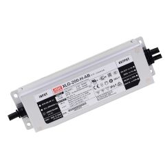XLG-200-H-AB, 200W Sabit Güç, Dimedilebilir LED Sürücü, Mean Well