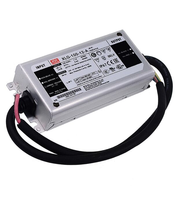 XLG-100-L-A, 100W Sabit Güç, Ayarlanabilir LED Sürücü, Mean Well