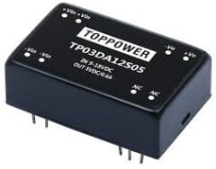 TP03DA12D05, 9-18Vin ±5Vout ±300mA 3W DC/DC Konvertör