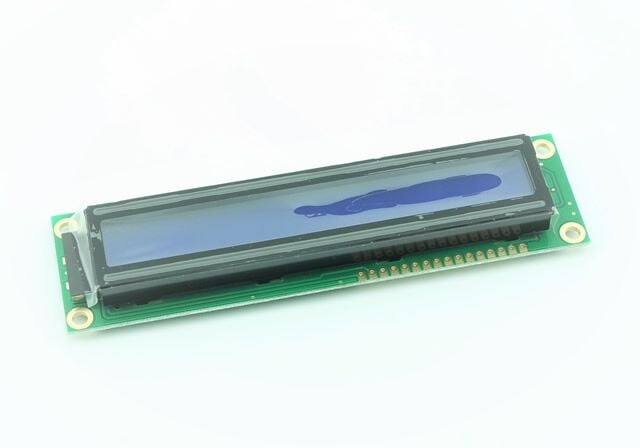W161B-ENLW, 1x16 Karakter LCD