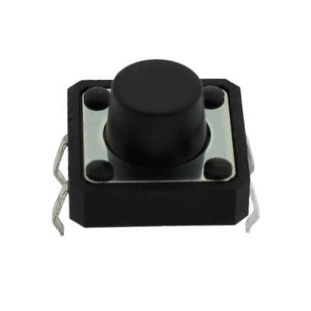 12x12mm 7.30mm SPST-NO V/T Tact Switch